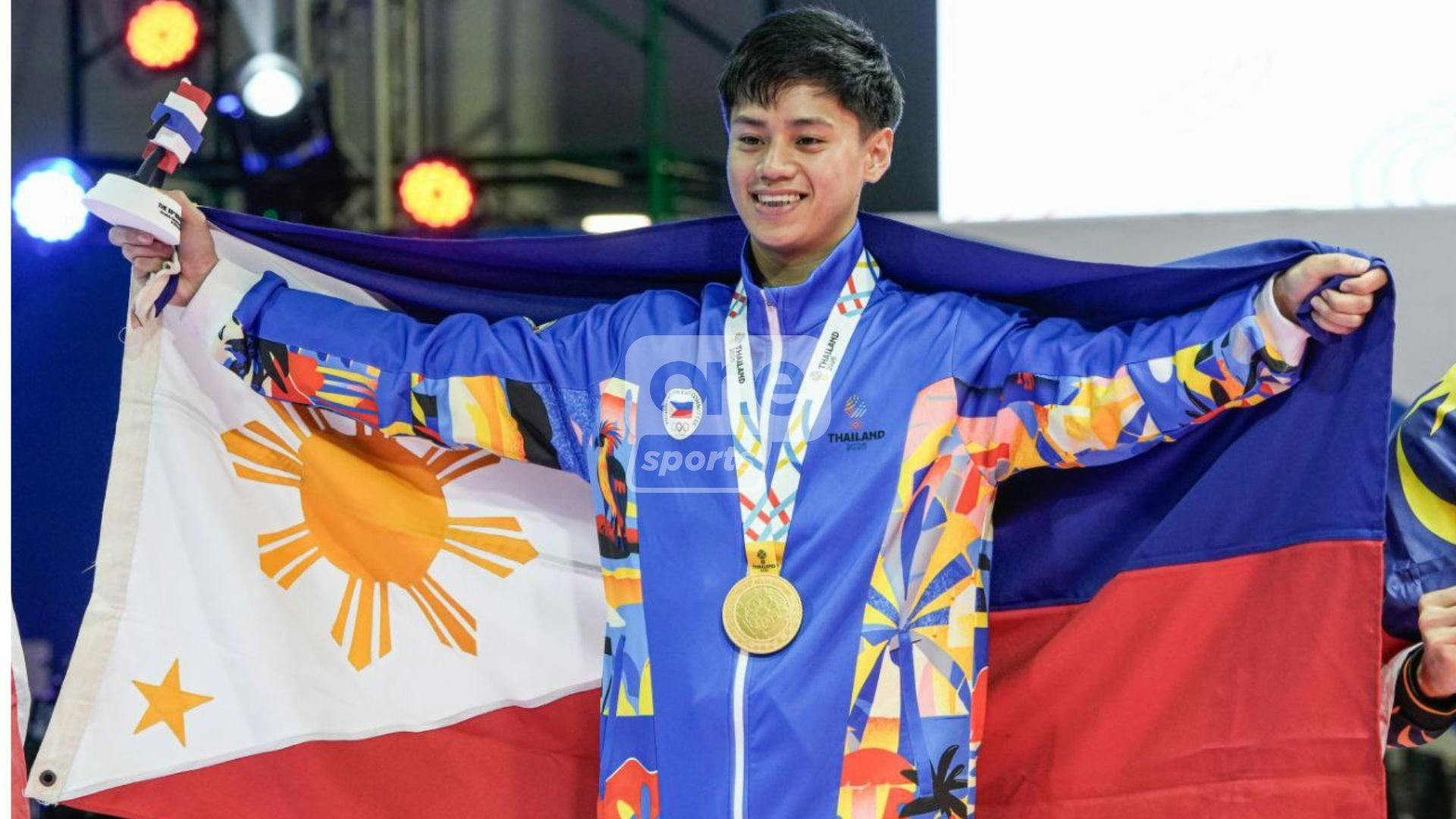Taekwondo jin Kobe Macario delivers Philippines its first gold in SEA Games 2025 Thailand